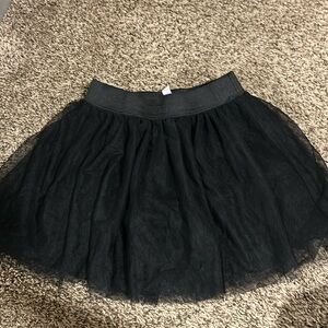 Kids Black tutu skirt